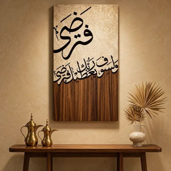 جدارية اسلامية عصرية